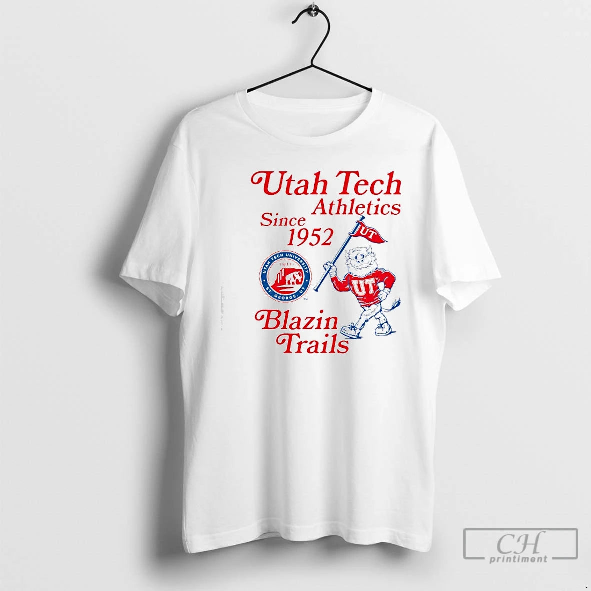 Classic Utah Tech Athletics Since 1952 Blazin Trails