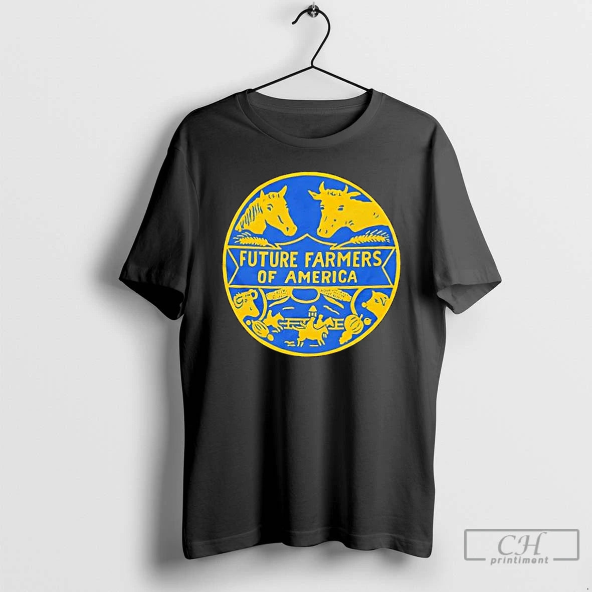 Classic Vintage Ffa Future Farmers Of America Emblem Animals
