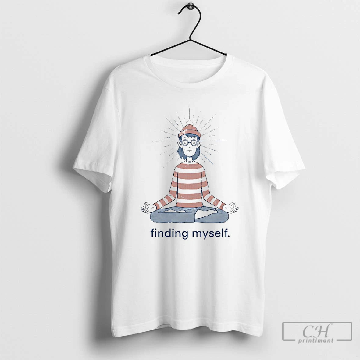Classic Waldo Yoga Finding Myself