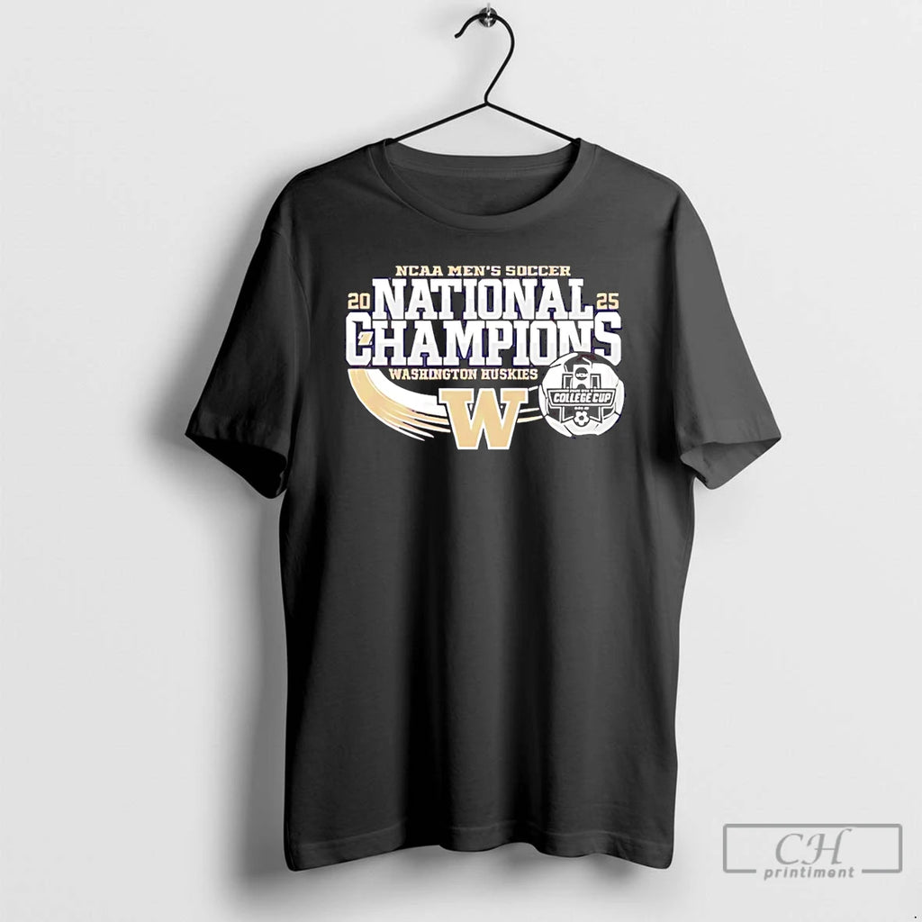 Classic Washington Huskies 2025 Mens Soccer National Champs