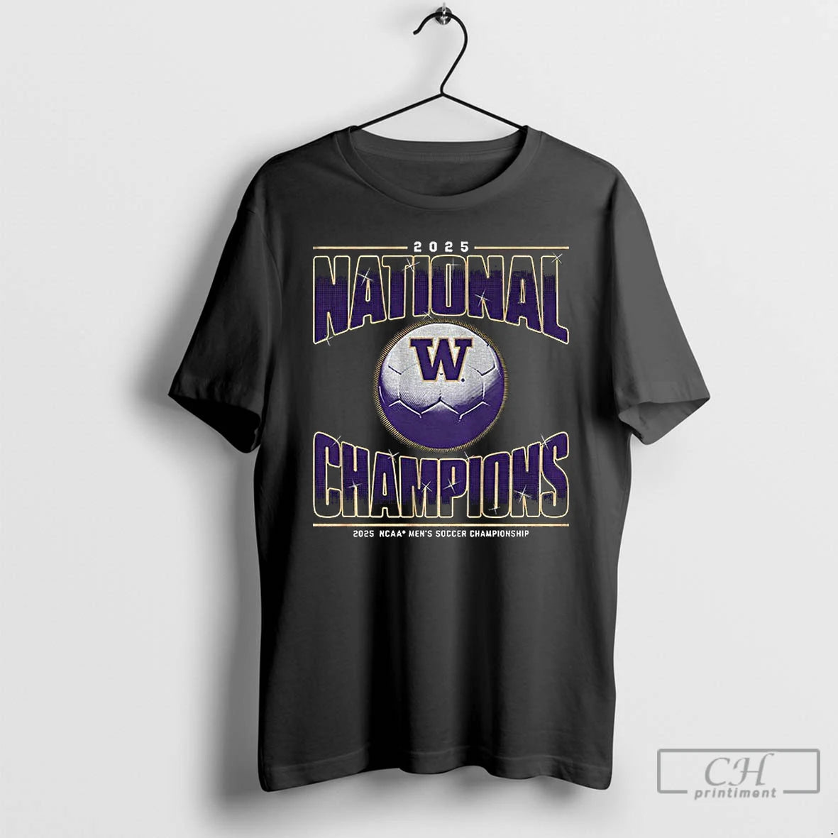 Classic Washington Huskies Ncaa National Champions 2025 Soccer Championship