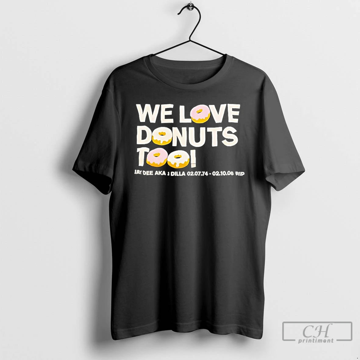 Classic We Love Donuts Too Jay Dee Aka J Dilla Rip