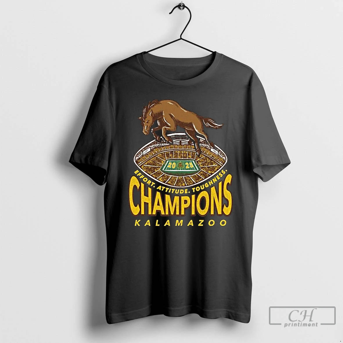 Classic Western Michigan Broncos Kalamazoo Conference Champions Effort Attitude Toughness 2025