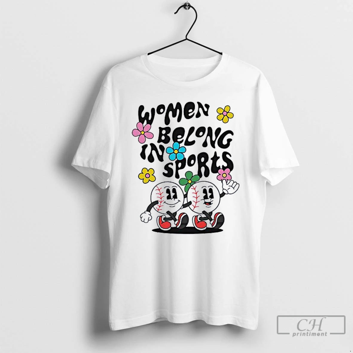 Classic Women Belong In Sports Baseball Toddler 2025