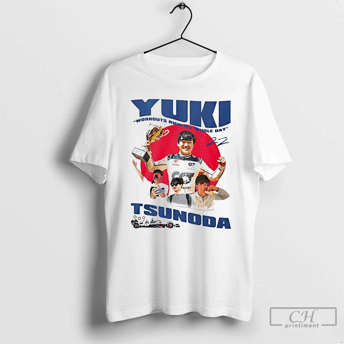 Classic Yuki Tsunoda Workouts Ruin My Whole Day Signature