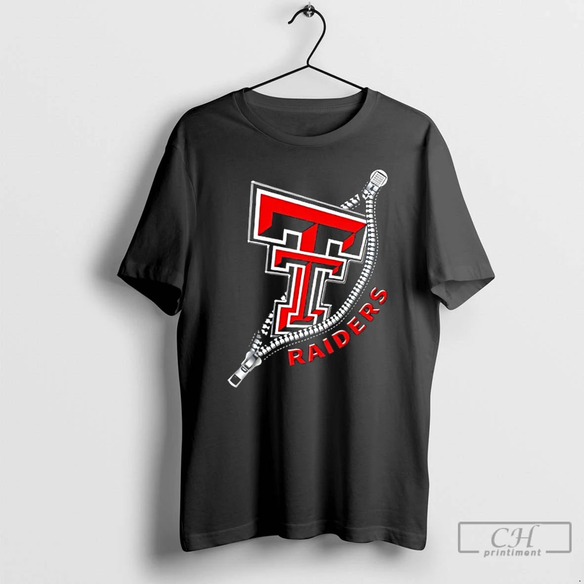Classic Zipper X Texas Tech Red Raiders Football Logo