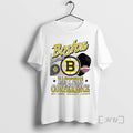 New Boston Bruins Nhl Eastern Conference Logo And Ball