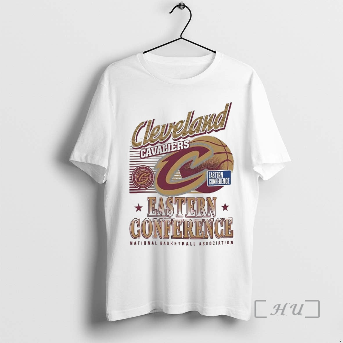 New Cleveland Cavaliers Nba Eastern Conference Logo And Ball