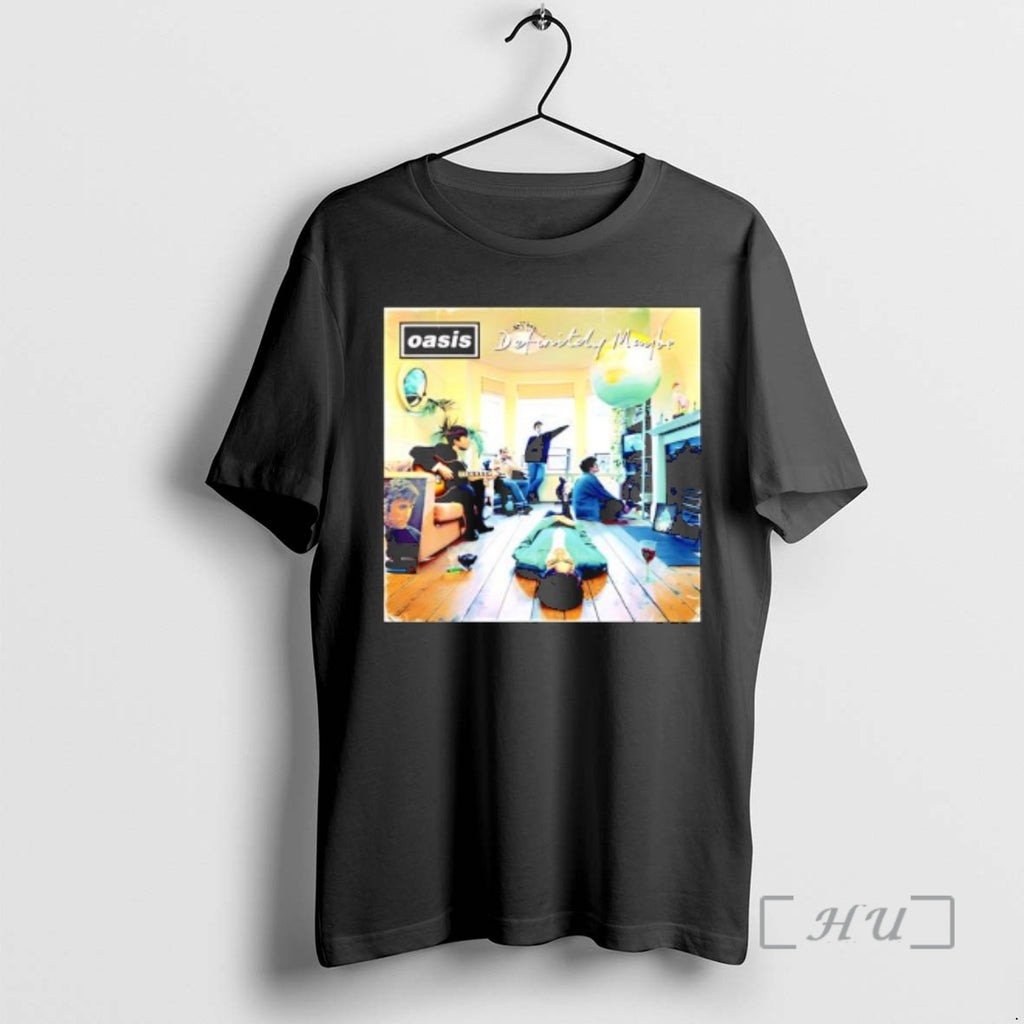 New Definitely Maybe Vintage Oasis Graphic
