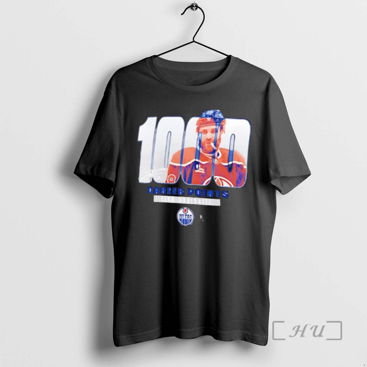 New Edmonton Oilers Leon Draisaitl 1000 Career Points Legacy Signature