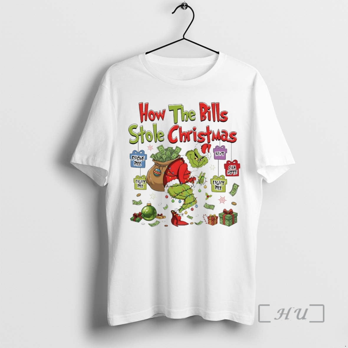 New Grinch How The Bills Stole Christmas Circle
