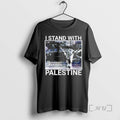 New I Stand With Palestine We Wont Be Silent Graphic
