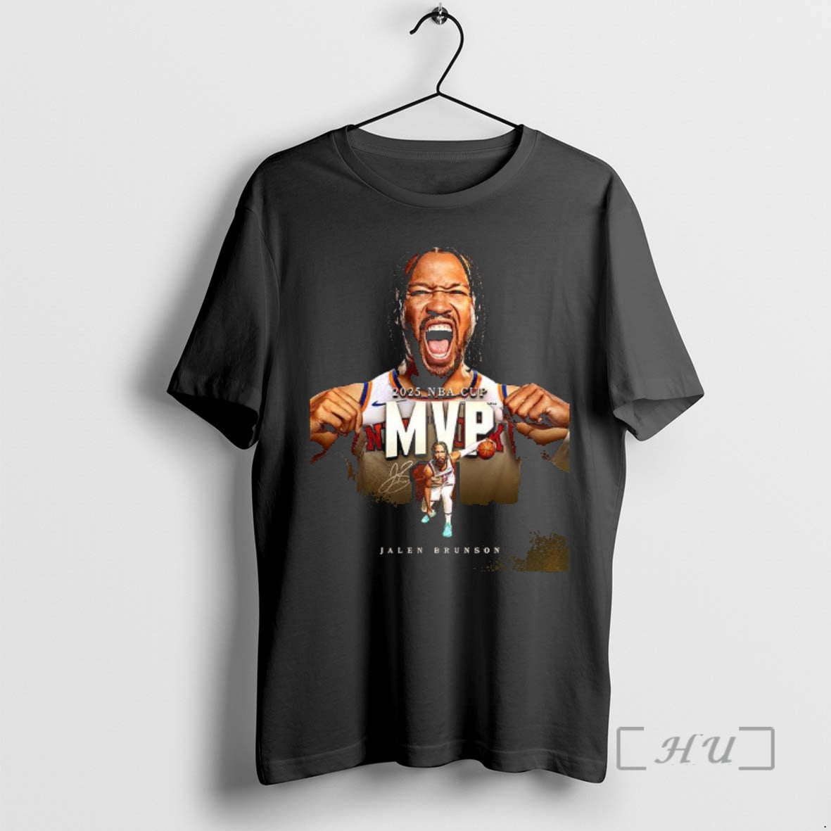 New Jalen Brunson Mvp 2025 Nba Cup Champions Signature