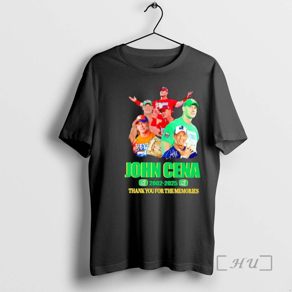 New John Cena 2002 2025 Thnak You The Memories