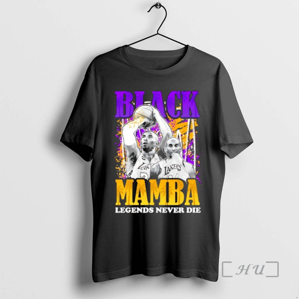 New Kobe Bryant Black Mamba Legends Never Die Vintage