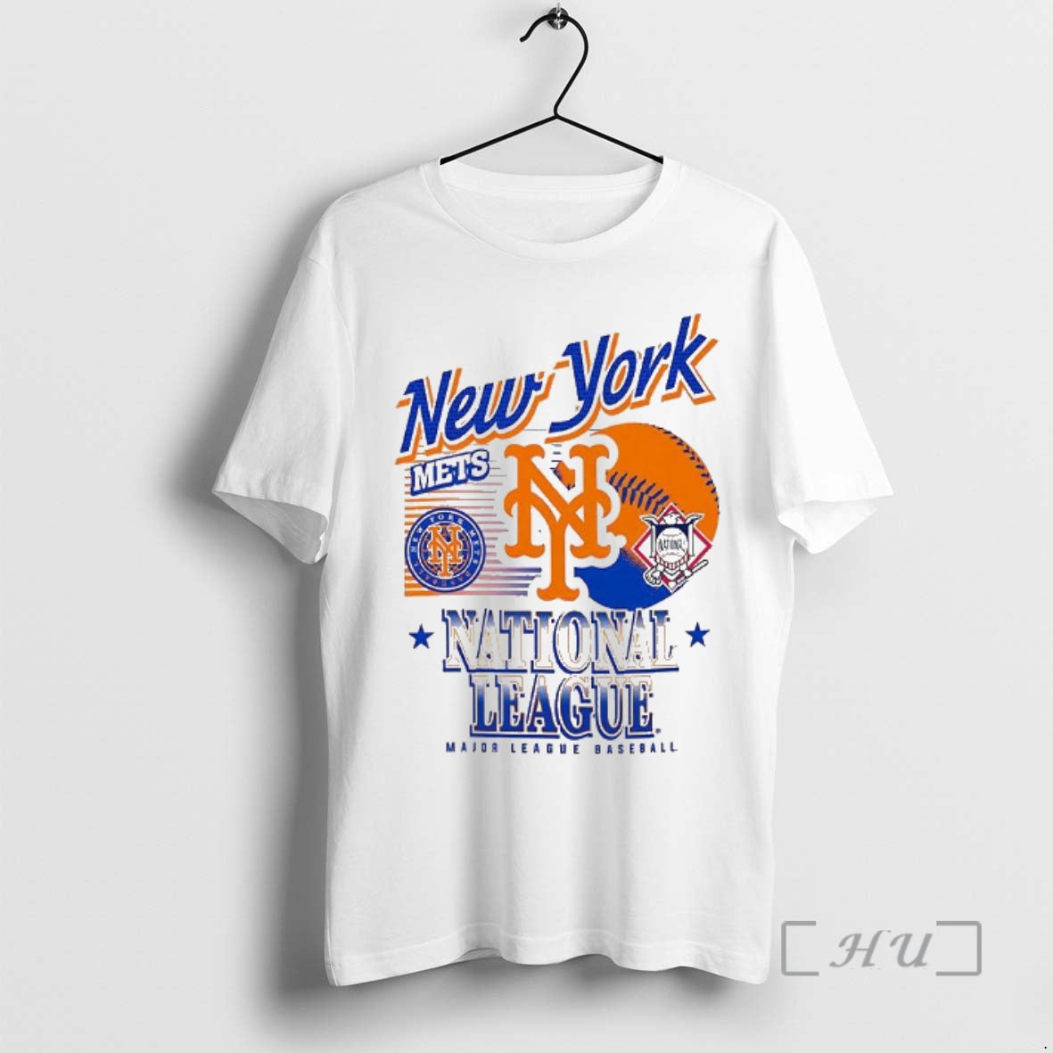 New New York Mets Mlb American National League Logo Ball Retro Premium T Shirts Sweater