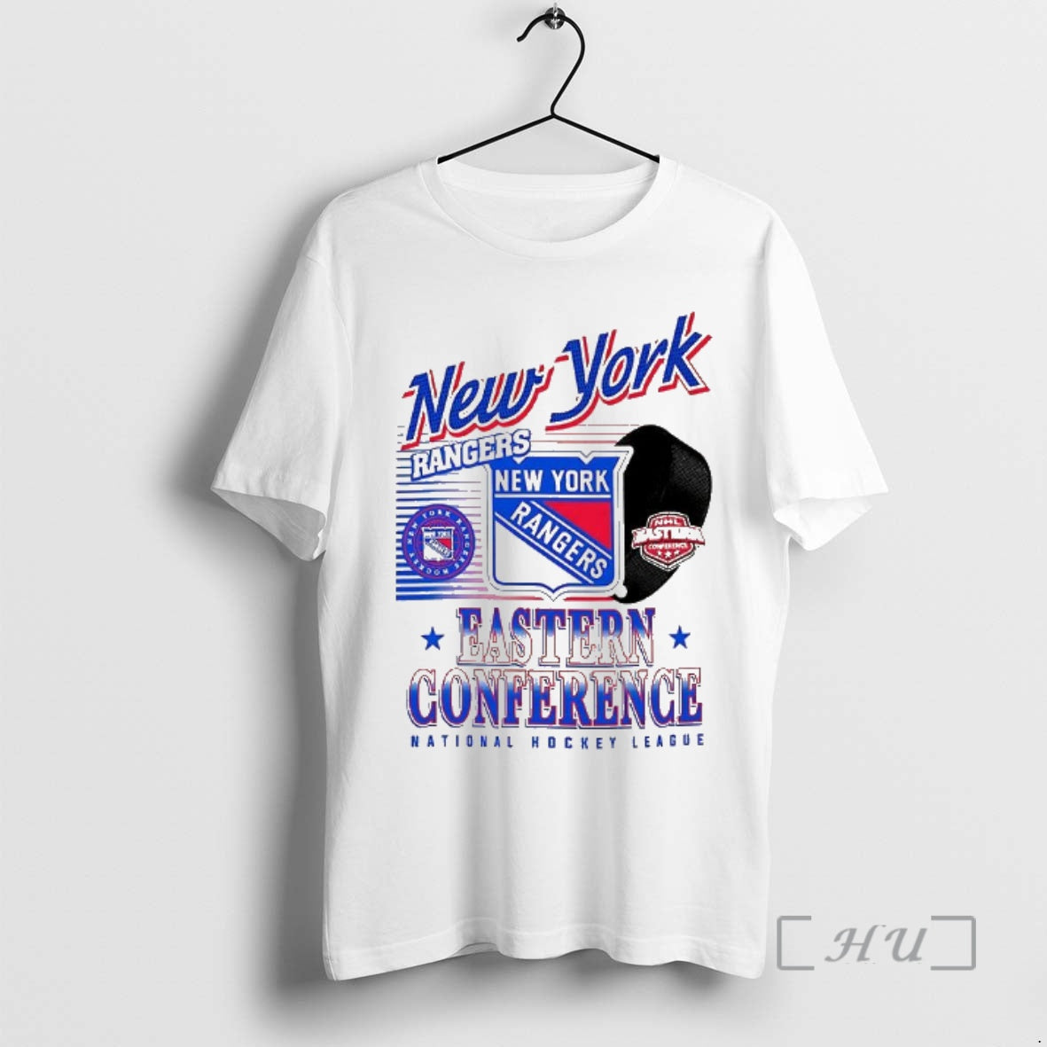 New New York Rangers Nhl Eastern Conference Logo And Ball