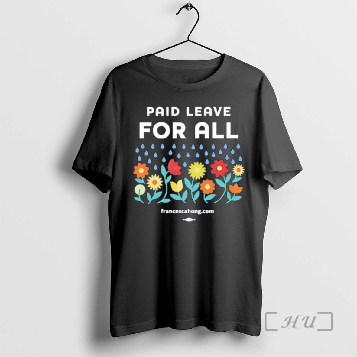 New Paid Leave For All Flowers Graphic