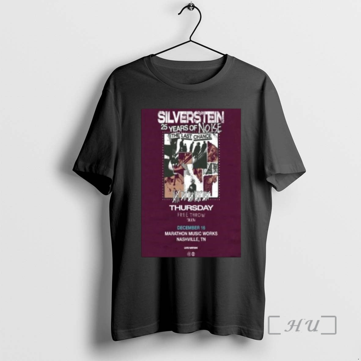 New Silverstein Marathon Music Works Dec 16 2025 Circle Black