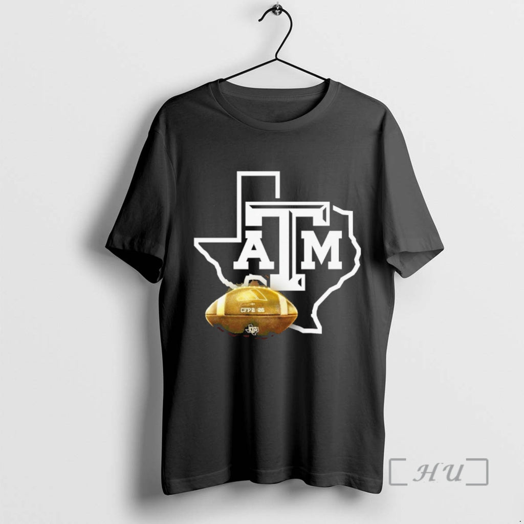 New Texas Am Aggies Football College Football Playoff 2026 Logo