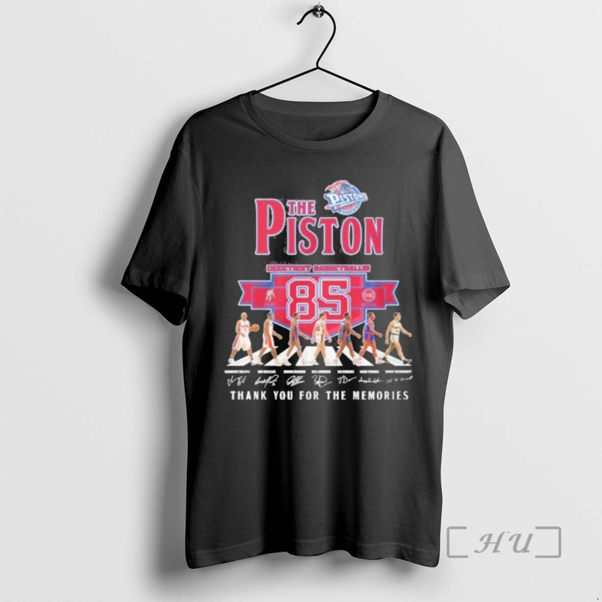 New The Detroit Pistons Abbey Road 85th Anniversary