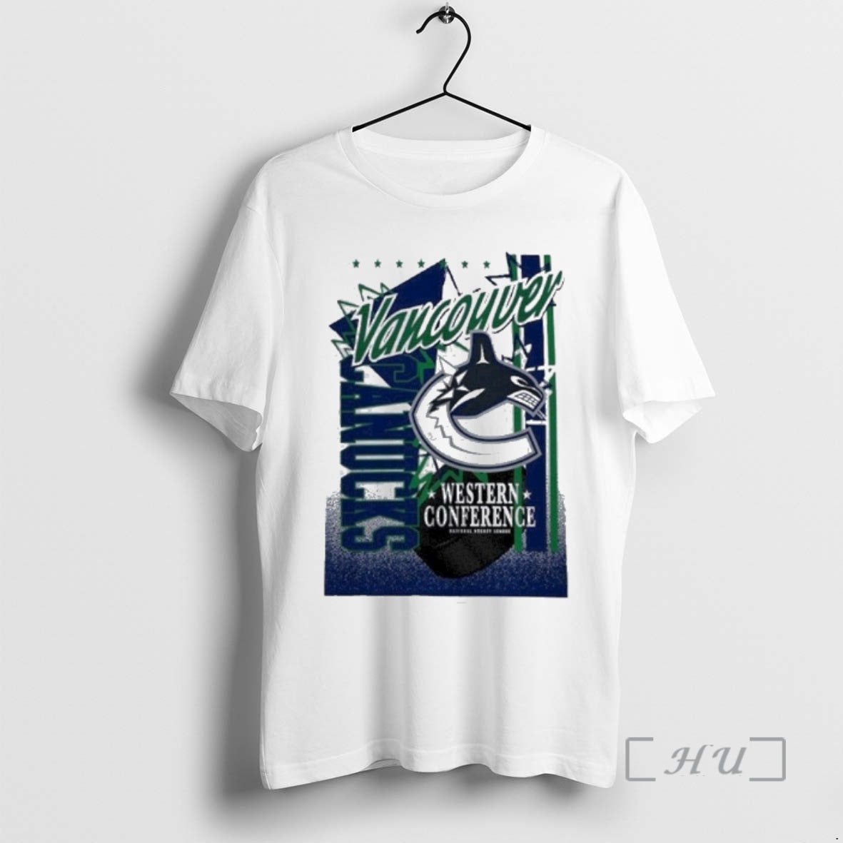 New Vancouver Canucks Western Conference Nhl Logo