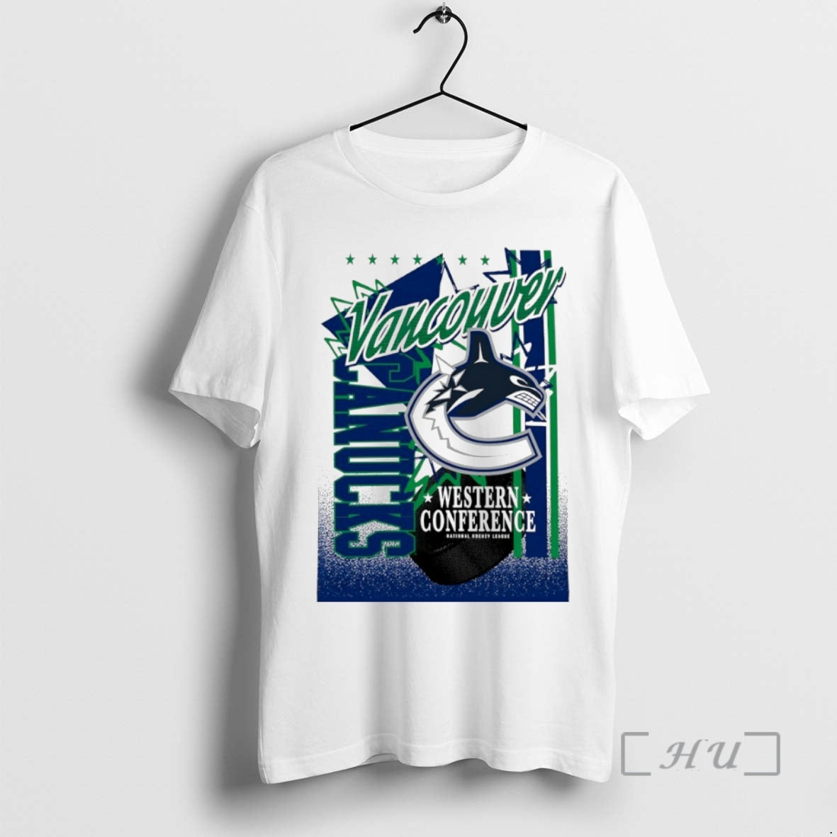 New Vancouver Canucks Western Conference Nhl Logo Circle