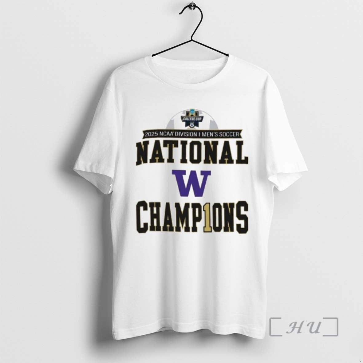 New Washington Huskies 2025 Ncaa Mens Soccer National Champions Locker Room Premium T Shirts Sweater