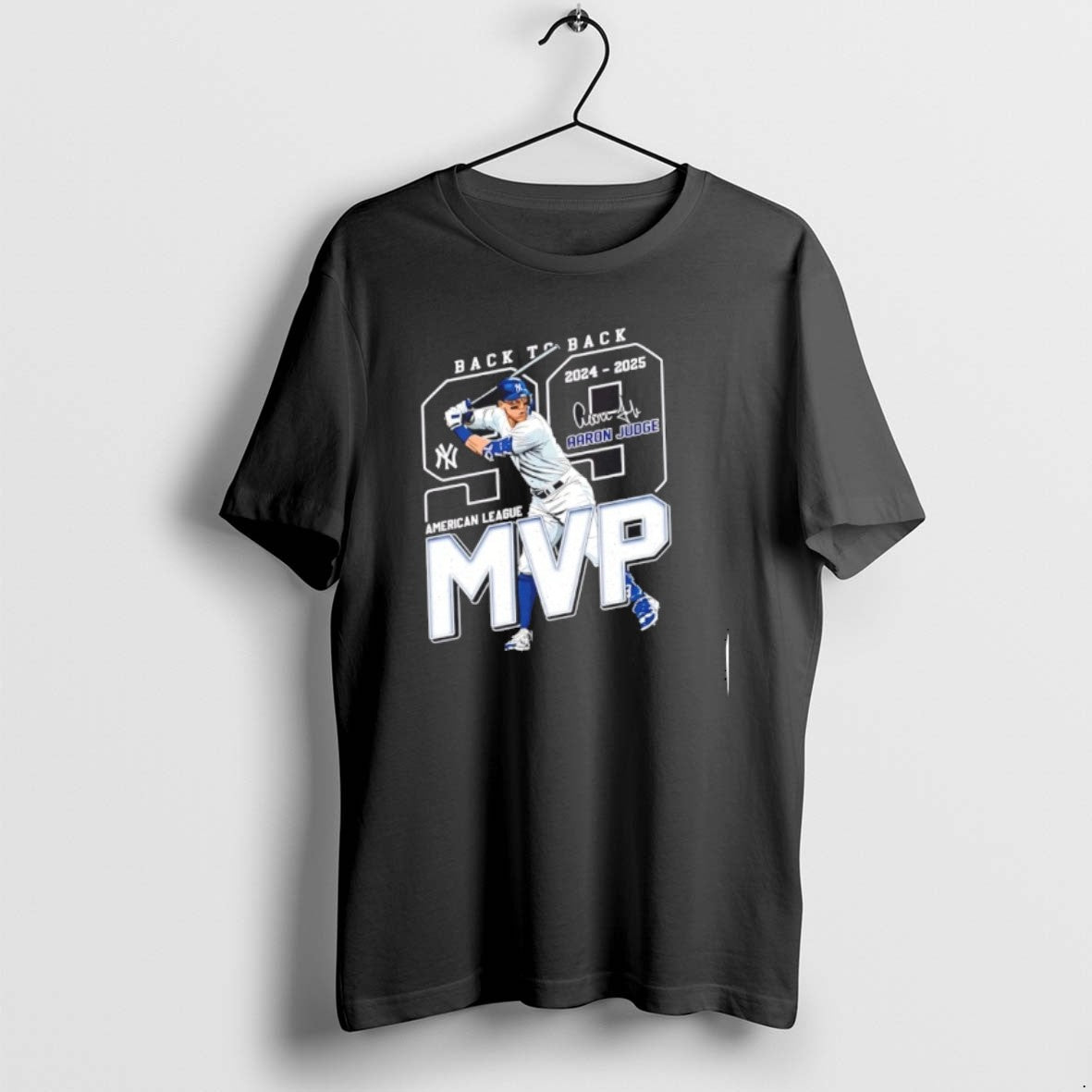 Official 2024 2025 Back To Back American League Mvp New York Yankees 99 Aaron Judge