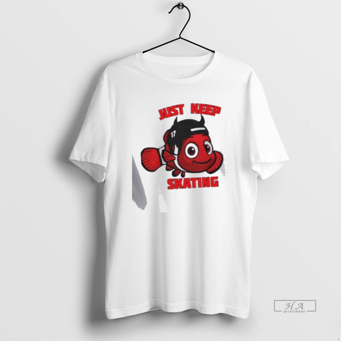 Official Atpktv6x New Jersey Devils X Nemo Just Keep Skating