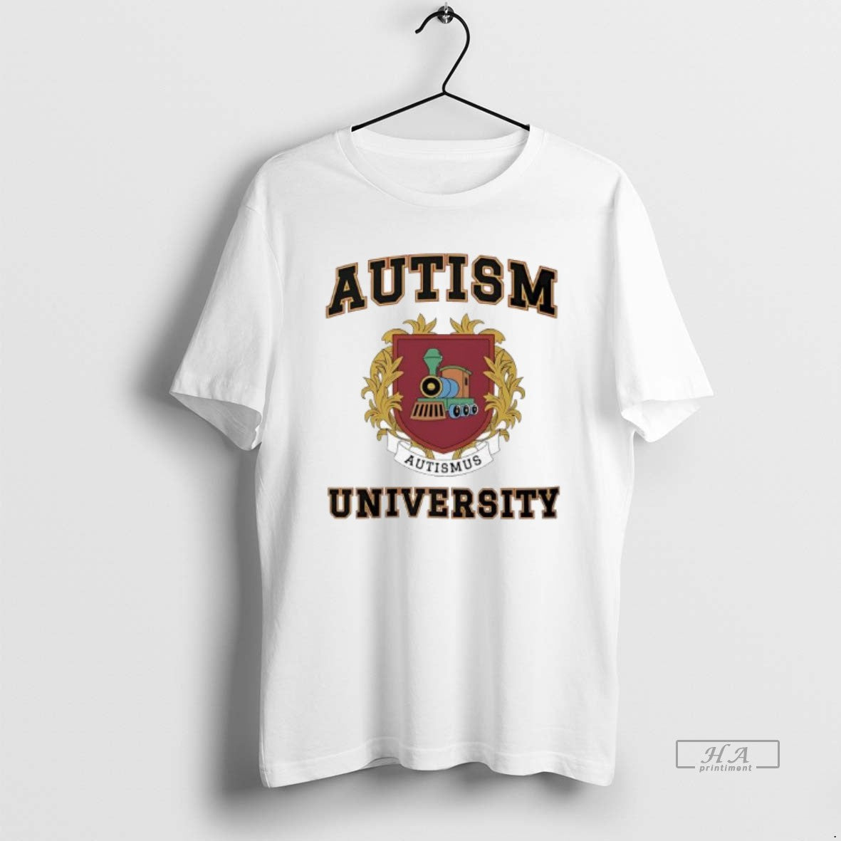 Official Autism University Coat Of Arms