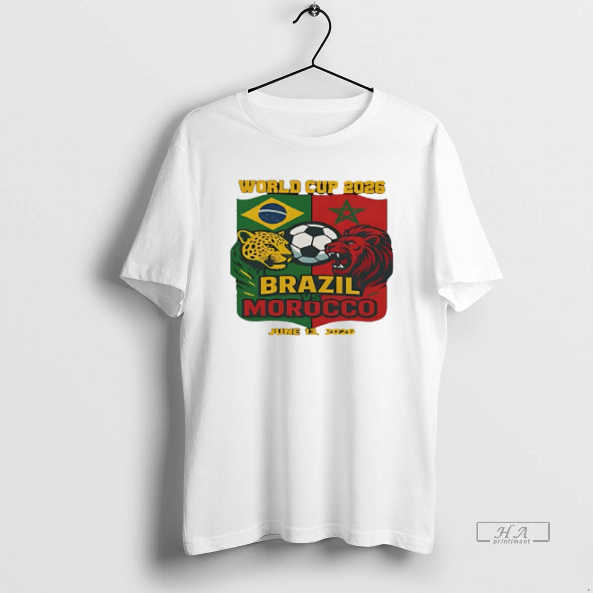 Official Brazil Vs Morocco World Cup 2026