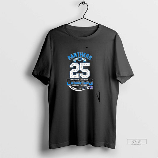 Official Carolina Panthers 2025 Perfect Season Nfc South Champions