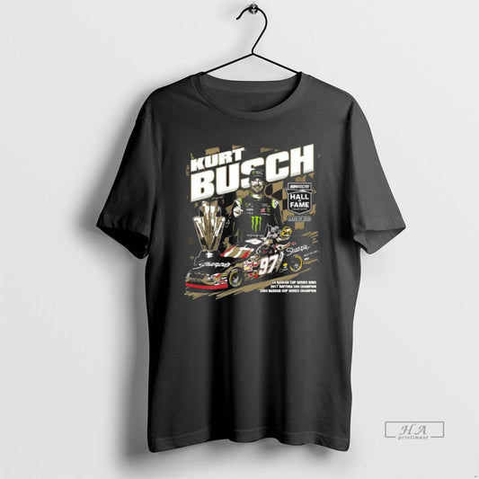 Official Checkered Flag Sports Kurt Busch Nascar 2026 Hall Of Fame