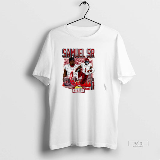 Official Deebo Samuel Sr Washington Commanders Player Skyline Comic