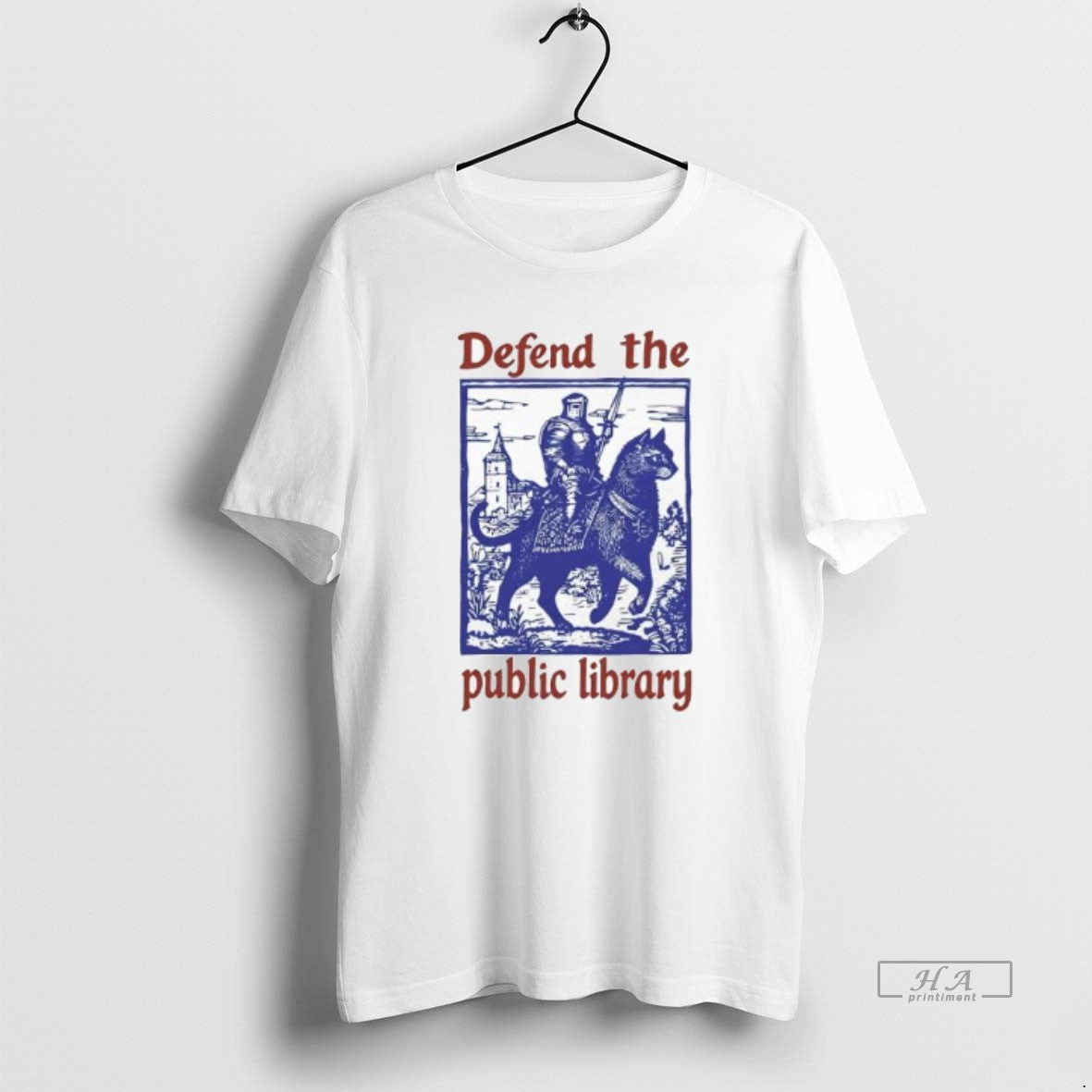 Official Defend The Public Library Graphic