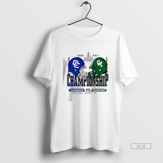 Official Detroit Catholic Central Shamrocks Vs Detroit Cass Tech Technicians 2025