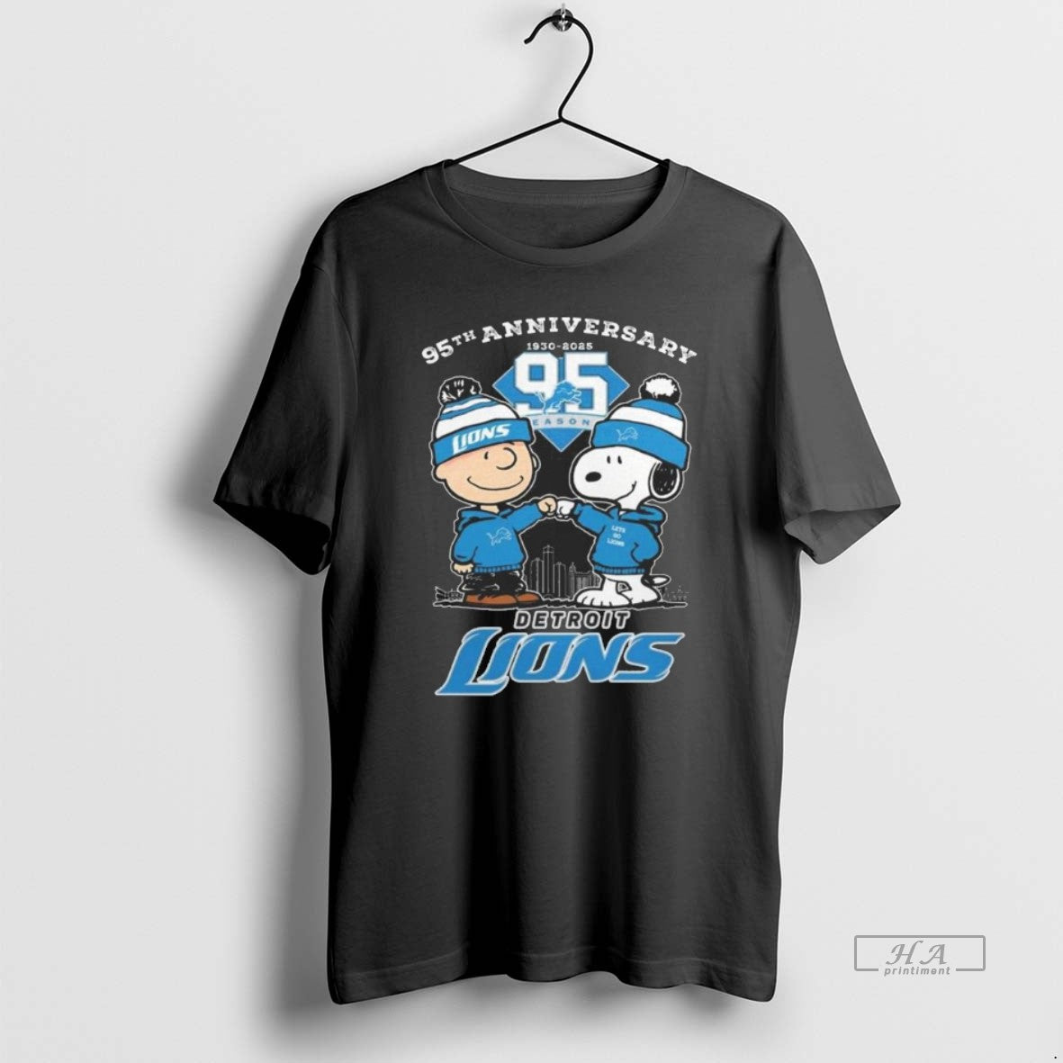 Official Detroit Lions 95th Anniversary 2025 One Pride