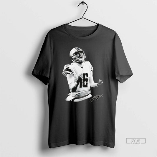 Official Detroit Lions Jared Goff Quarterback Mvp Player Signature