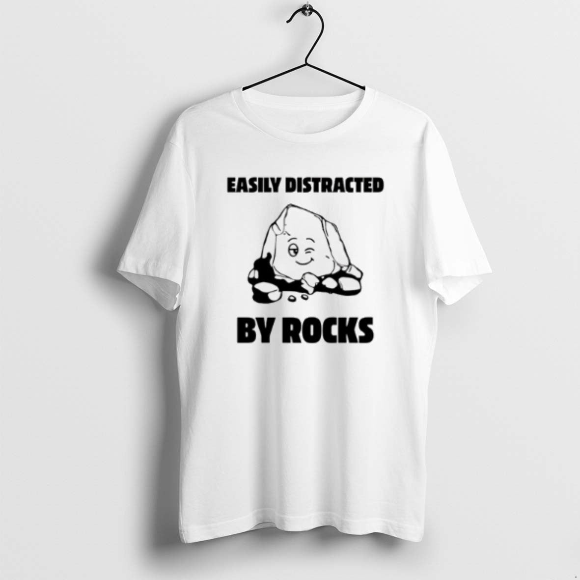 Official Easily Distracted By Rocks