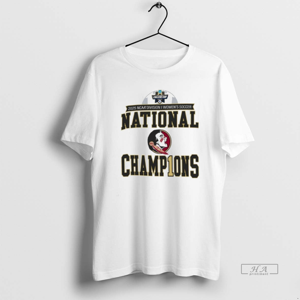 Official Florida State Seminoles 2025 Ncaa Womens Soccer National Champions Locker Room