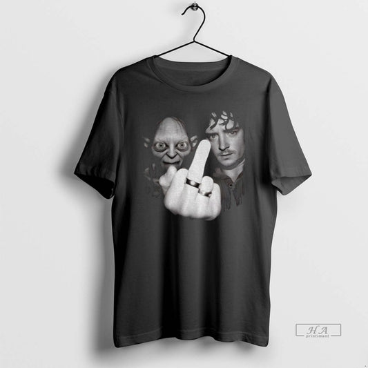 Official Frodo Baggins Gollum Middle Finger Together Vintage
