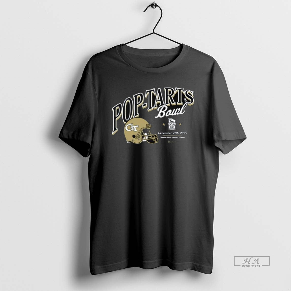 Official Georgia Tech Pop Tarts Bowl December 27th 2025 Helmet Long Sleve