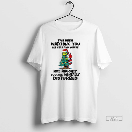 Official Grinch Christmas Tree Ive Been Watching You All Year And Youre Not Naughty You