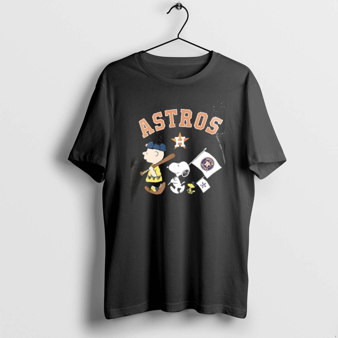 Official Houston Astros X Peanuts Flag 2 Sided