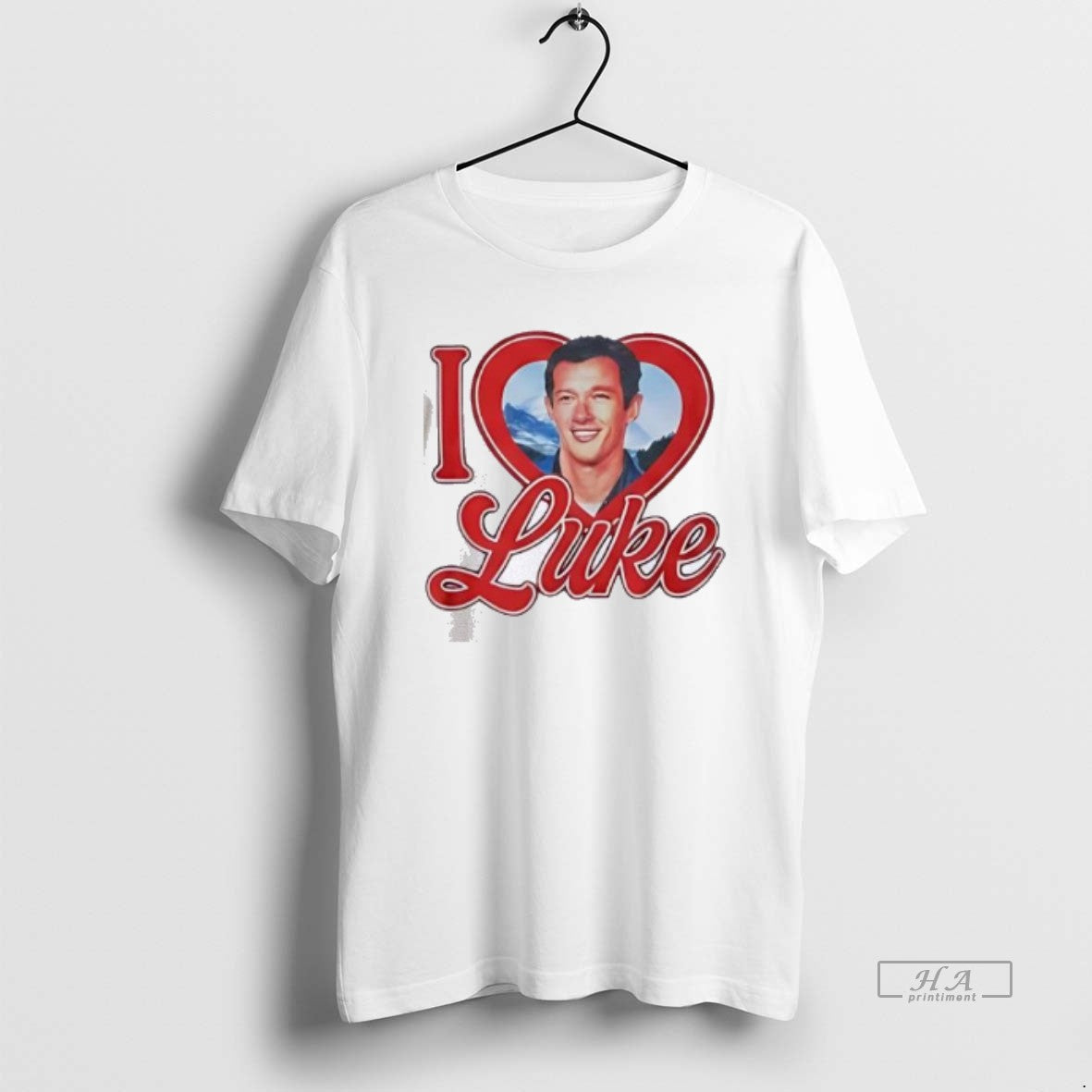 Official I Love Luke Heart Vintage