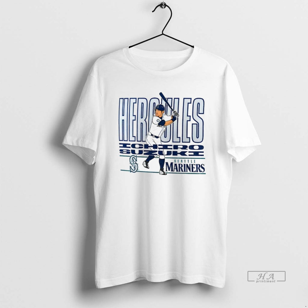 Official Ichiro Suzuki Seattle Mariners Baseball Mlb Hercules Players