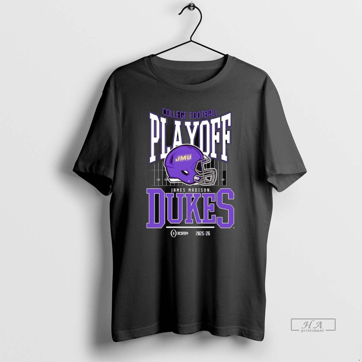 Official James Madison Dukes 2025 26 College Football Playoff Cfp Helmet