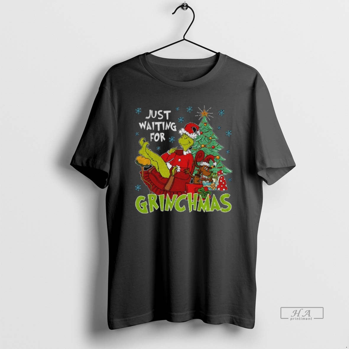 Official Just Waiting For Grinchmas The Grinch Christmas