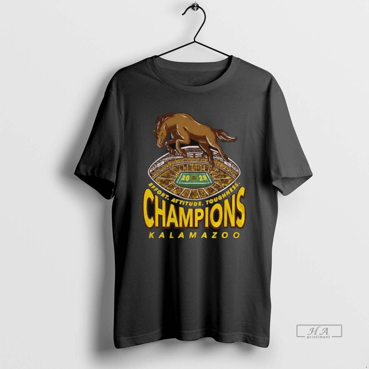 Official Kalamazoo Hornets Football Conference Champions Effort Attitude Toughness